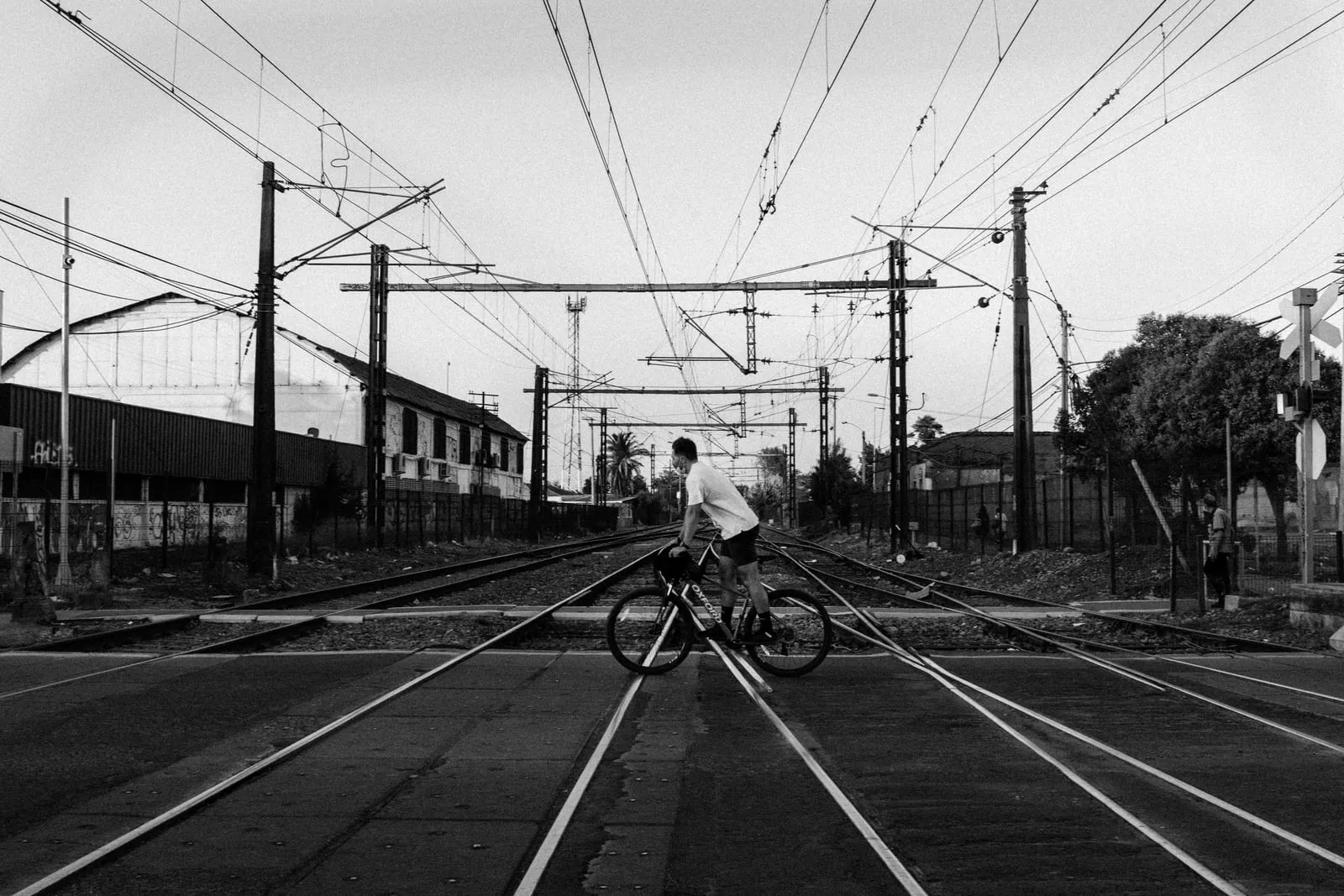 Rieles y perspectiva
